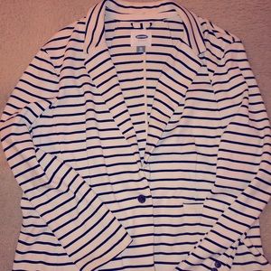 Black & White Stripped Blazer